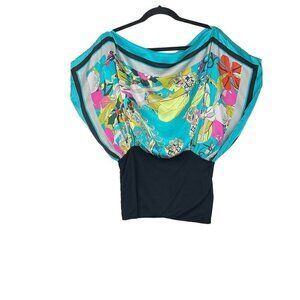 Body language Paris brand womens silk top medium